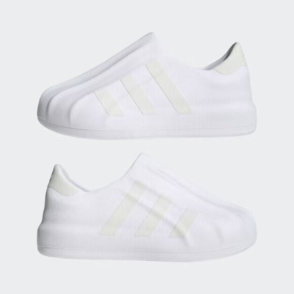 ADIDAS Originals Men's ADIFOM SUPERSTAR TRIPLE WHITE Shoes Size 9.5 us  HQ4651 - Picture 2 of 7